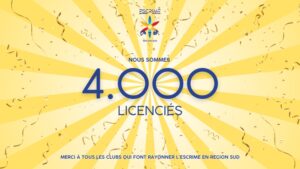 4.000 licenciés 20252026