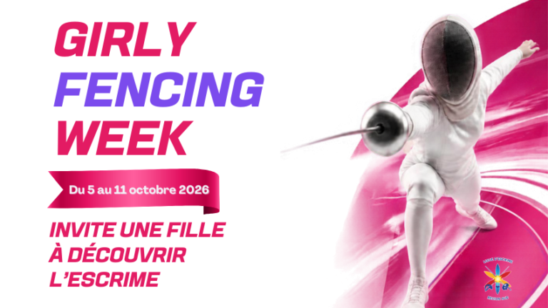 Affiche Girly Fencing Week 2026 (848 x 477 px)